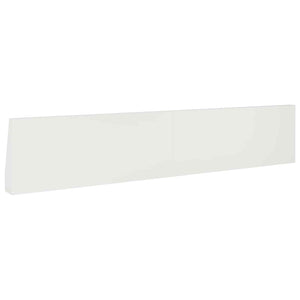 Τοίχος Στήριξης 2 τμχ. 100 x 12 x 40 εκ Ατσάλι Λευκό - Pakobazaar