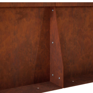 Τοίχος Στήριξης 2 τμχ. 50 x 50 x 40 cm Σκ rusty