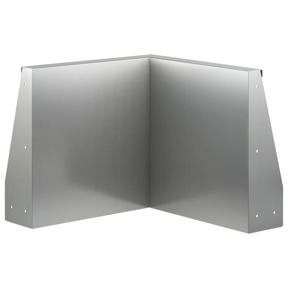 Τοίχος Στήριξης 50 x 50 x 50 cm Γαλβανισμένος Χάλυβας Ασημί - Pakobazaar
