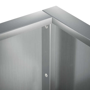 Τοίχος Στήριξης 50 x 50 x 40 cm Γαλβανισμένος Χάλυβας Ασημί - Pakobazaar