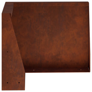 Τοίχος Στήριξης 2 τμχ. 50 x 50 x 40 cm Σκ rusty