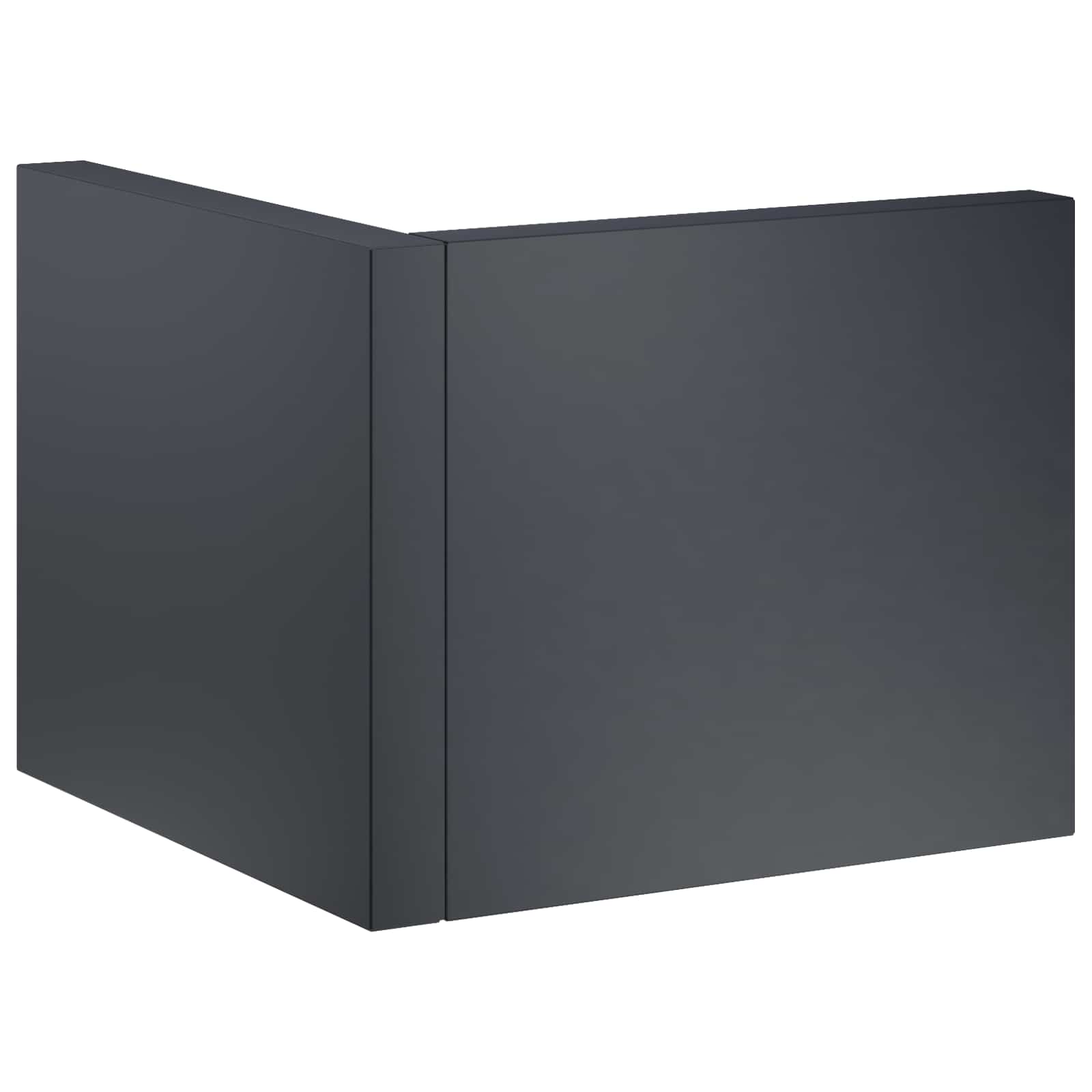 Τοίχος Στήριξης 50 x 50 x 50 cm Ατσάλι Ανθρακί