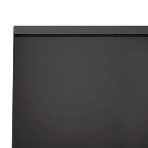 Τοίχος Στήριξης 2 τμχ. 40 x 12 x 30 εκ. Ατσάλι Μαύρο