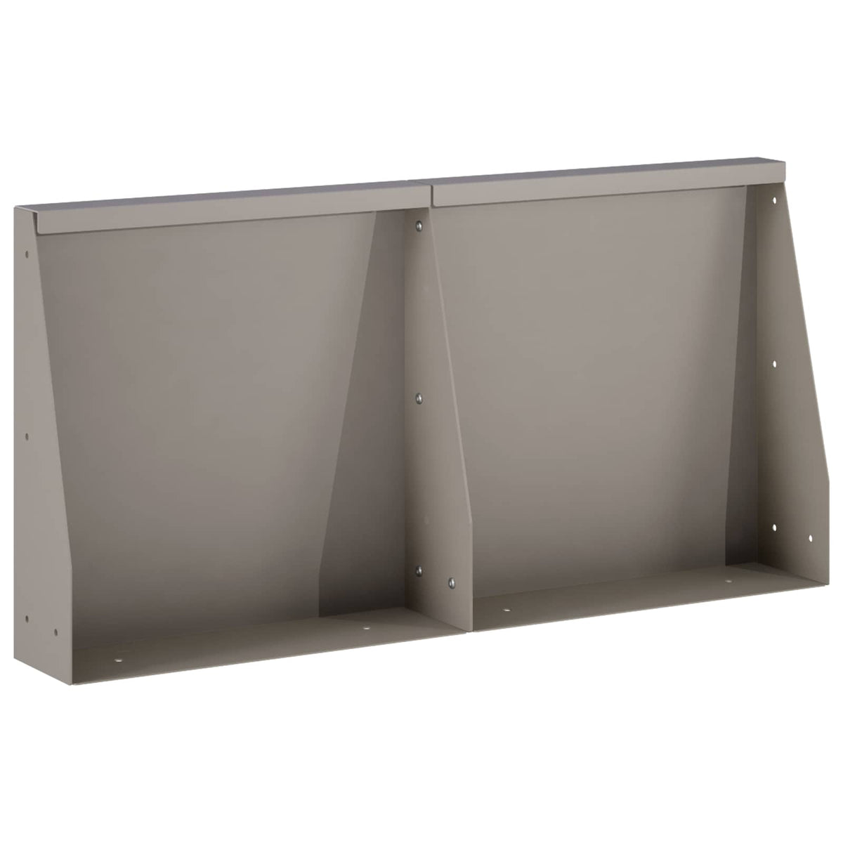 Τοίχος Στήριξης 2 τμχ. 40 x 12 x 30 εκ. Σκ rusty - Pakobazaar