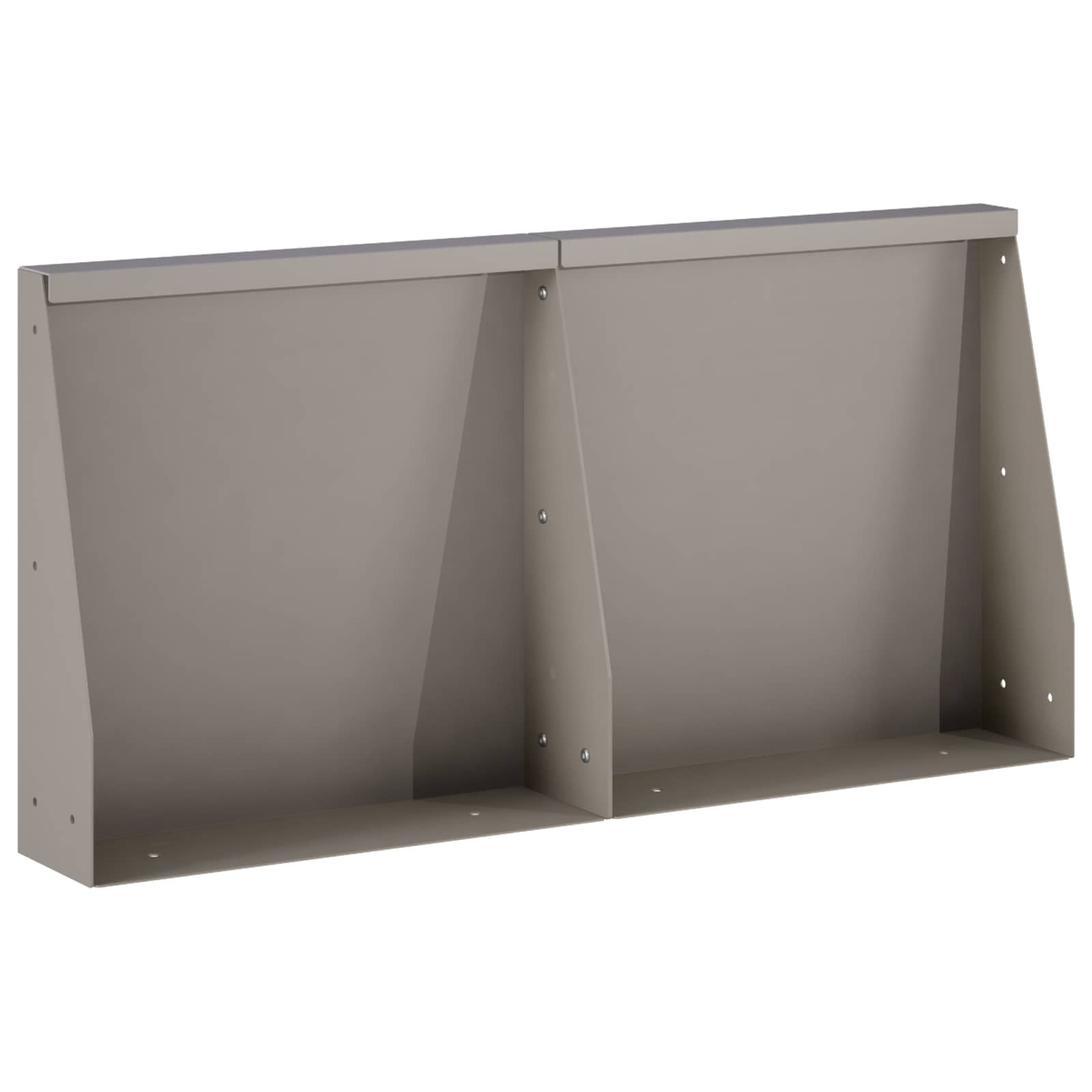 Τοίχος Στήριξης 2 τμχ. 40 x 12 x 40 εκ. Σκ rusty - Pakobazaar