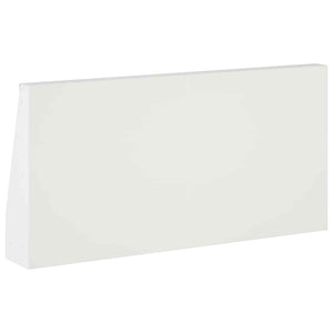 Τοίχος Στήριξης 2 τμχ. 40 x 12 x 50 εκ. Ατσάλι Λευκό - Pakobazaar
