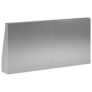Τοίχος Στήριξης 2 τμχ. 40 x 12 x 50 εκ. Γαλβανισμένος Χάλυβας