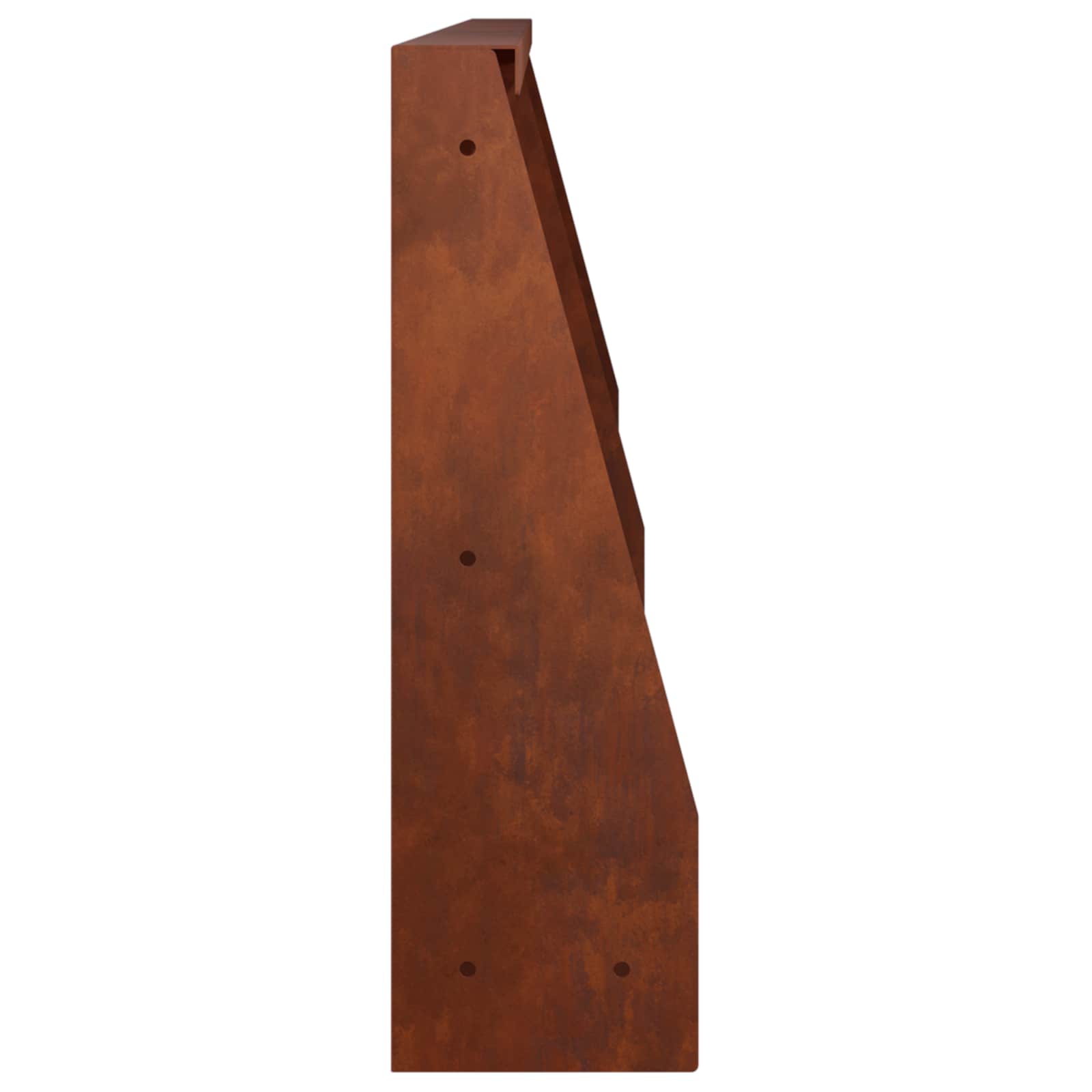 Τοίχος Στήριξης 2 τμχ. 60 x 12 x 50 εκ. Σκ rusty - Pakobazaar