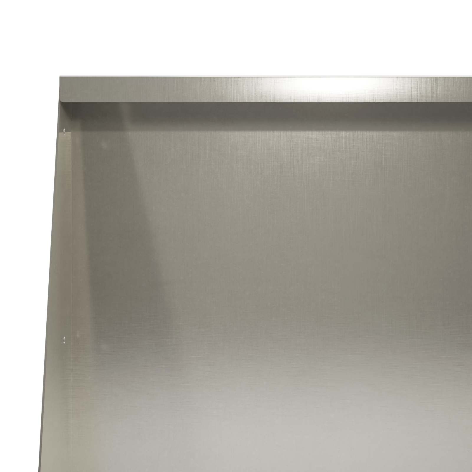 Τοίχος Στήριξης 2 τμχ. 80 x 12 x 30 εκ Ανοξείδωτο Ατσάλι Ασημί - Pakobazaar