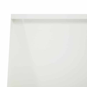 Τοίχος Στήριξης 2 τμχ. 80 x 12 x 40 εκ. Ατσάλι Λευκό - Pakobazaar