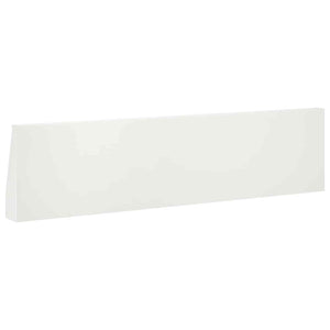 Τοίχος Στήριξης 2 τμχ. 80 x 12 x 50 εκ. Ατσάλι Λευκό - Pakobazaar