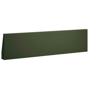 Τοίχος Στήριξης 2 τμχ. 80 x 12 x 50 εκ. Ατσάλι Λαδί - Pakobazaar