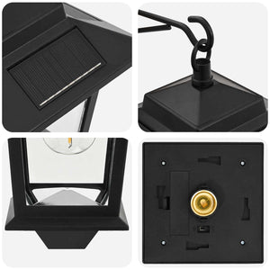 Φωτιστικό Τοίχου with LED Bulb 2 τμχ. Μαύρο 19 x 14 x 25 εκ - Pakobazaar
