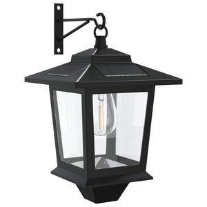 Φωτιστικό Τοίχου with LED Bulb 2 τμχ. Μαύρο 19 x 14 x 25 εκ - Pakobazaar