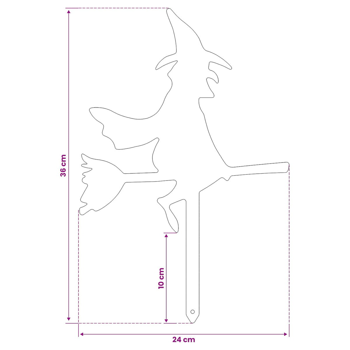 Κηπουρική Στήριξη 36 x 24 cm Γαλβανισμένος Χάλυβας Ασημί - Pakobazaar