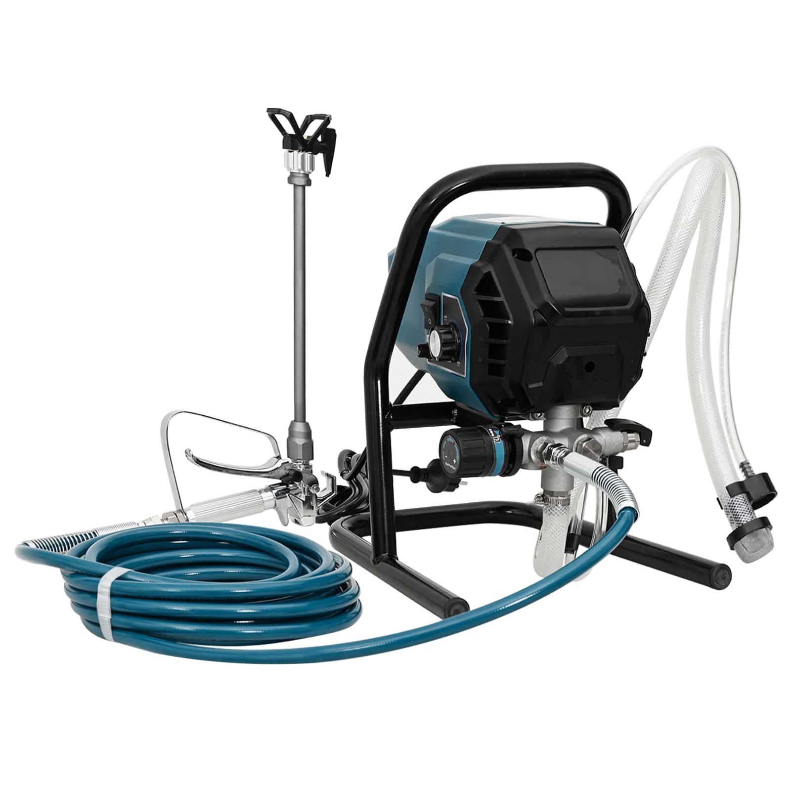 Σπρέι βαφής χωρίς αέρα 7,6 μ Σωλήνας 220V 1,5 L/min 200 Bar - Pakobazaar