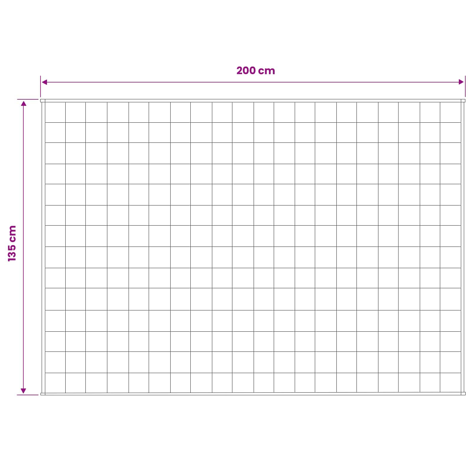Βάρος Κουβέρτα Λευκό 135 x 200 cm 10 kg 100% Βαμβάκι 205T - Pakobazaar