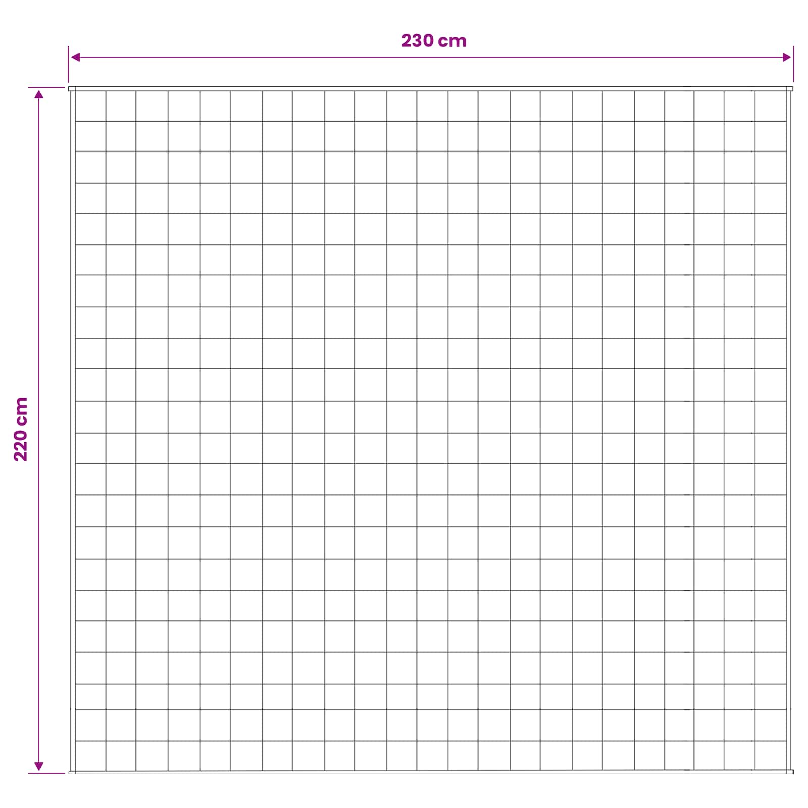Βάρος Κουβέρτα Λευκό 220 x 230 cm 15 kg 100% Βαμβάκι 205T - Pakobazaar