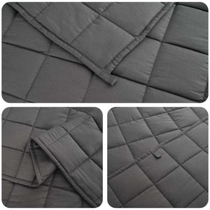 Βάρος Κουβέρτα Ανθρακί 152 x 203 cm 11 kg 100% Βαμβάκι 205T - Pakobazaar
