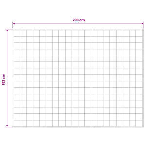 Βάρος Κουβέρτα Ανθρακί 152 x 203 cm 11 kg 100% Βαμβάκι 205T - Pakobazaar