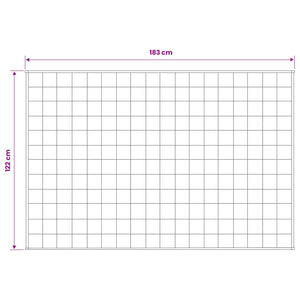 Βάρος Κουβέρτα Λευκό 122 x 183 cm 5 kg 100% Βαμβάκι 205T