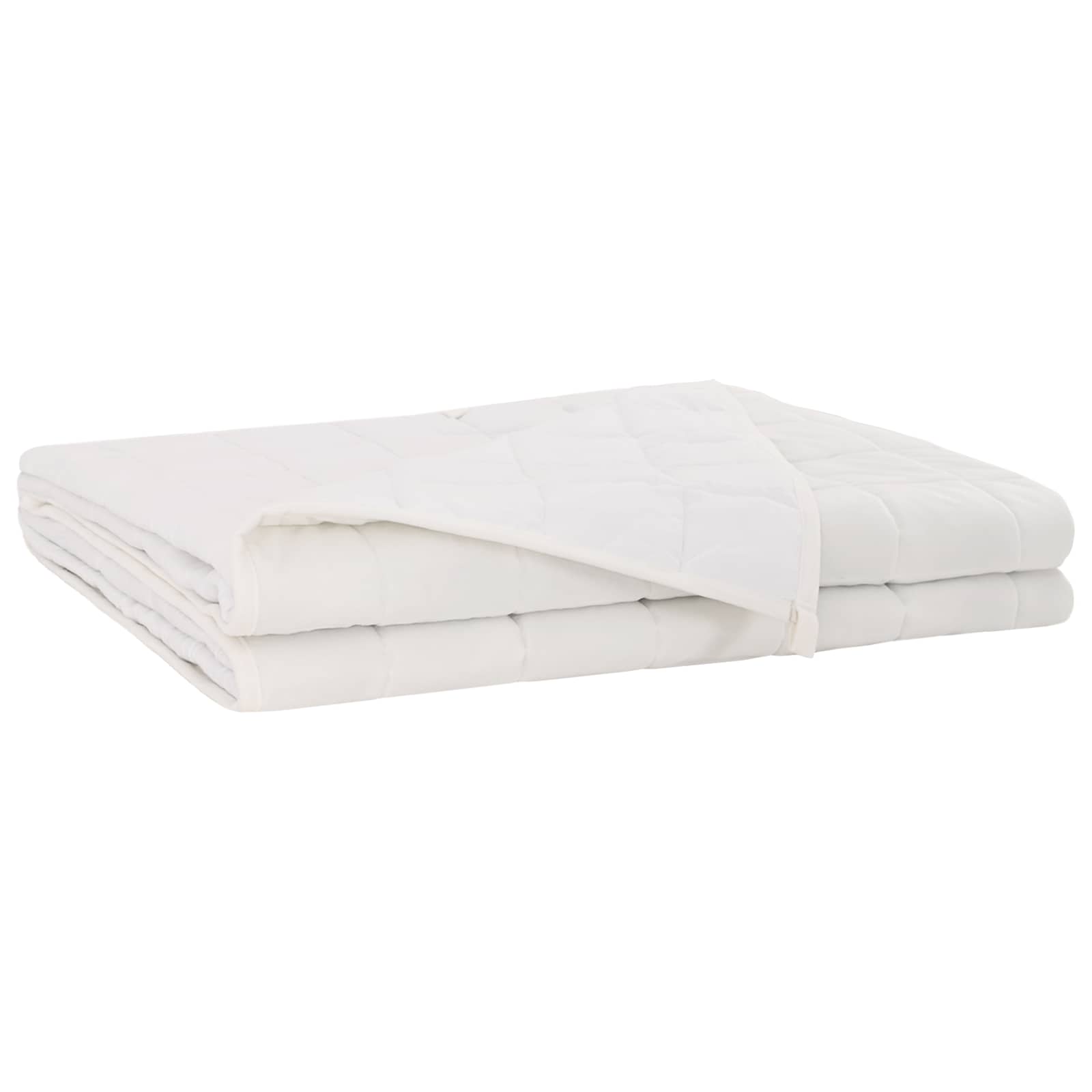 Βάρος Κουβέρτα Λευκό 122 x 183 cm 9 kg 100% Βαμβάκι 205T