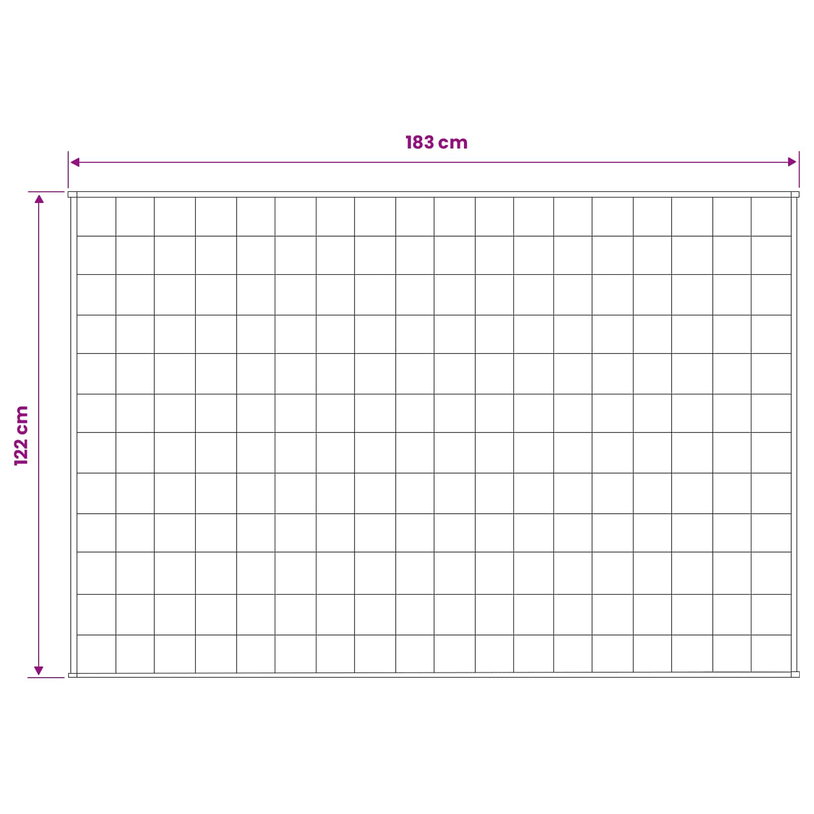 Βάρος Κουβέρτα Λευκό 122 x 183 cm 9 kg 100% Βαμβάκι 205T