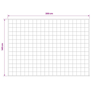 Βάρος Κουβέρτα Λευκό 140 x 200 cm 10 kg 100% Βαμβάκι 205T