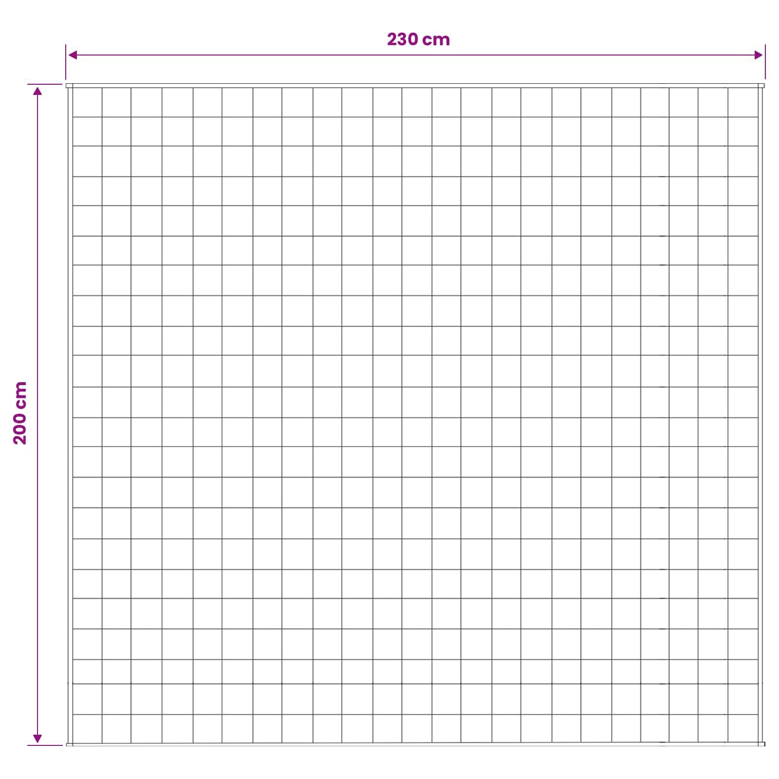 Βάρος Κουβέρτα Λευκό 200 x 230 cm 9 kg 100% Βαμβάκι 205T - Pakobazaar