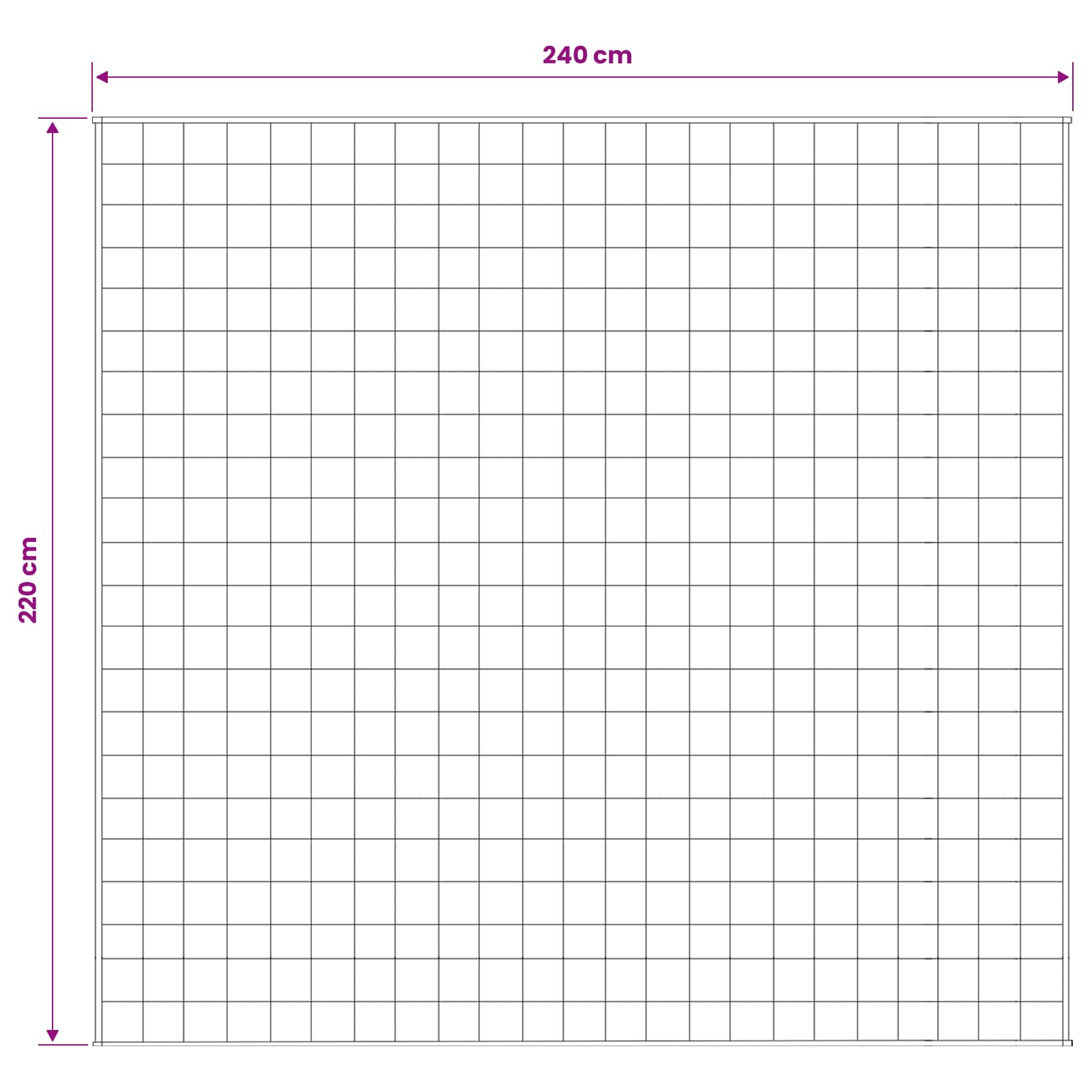 Βάρος Κουβέρτα Λευκό 220 x 240 cm 15 kg 100% Βαμβάκι 205T