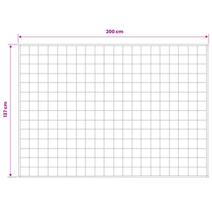 Βάρος Κουβέρτα Ανθρακί 137 x 200 cm 6 kg 100% Βαμβάκι 205T