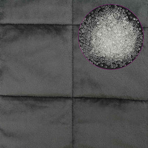 Βάρος Κουβέρτα Ανθρακί 135 x 200 cm 10 kg 100% Βαμβάκι 205T