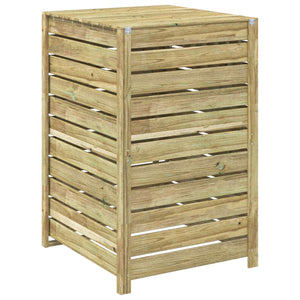 Αποθήκευση κάδων απορριμμάτων με ρόδες για 1 κάδο 240 L - Pakobazaar