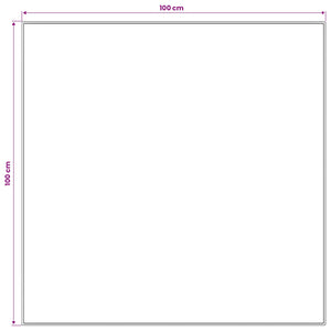Χαλί Runner LESAKA Μαύρο και Χρυσό 100 x 100 cm - Pakobazaar