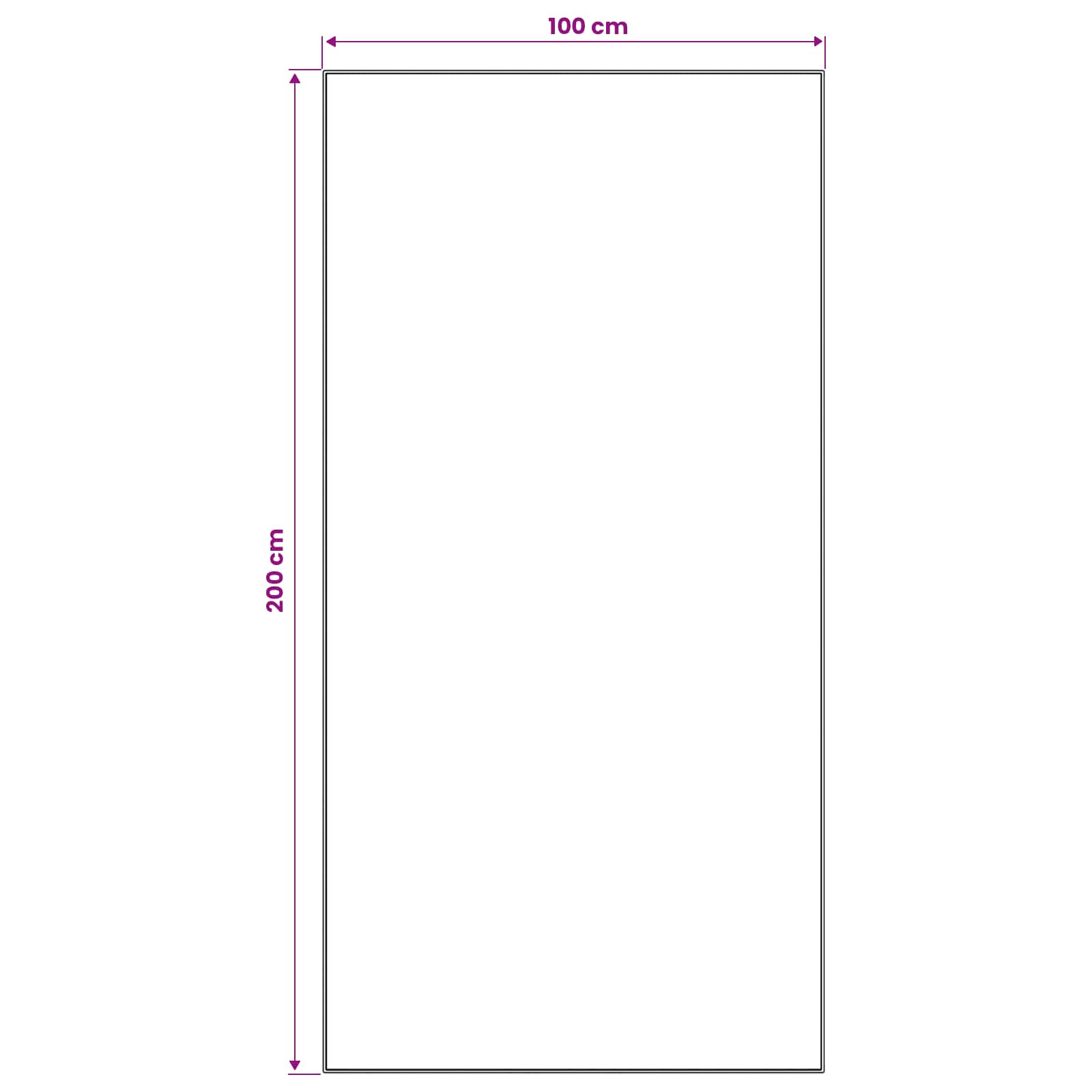 Χαλί Runner LESAKA Μαύρο και Χρυσό 100 x 200 cm - Pakobazaar