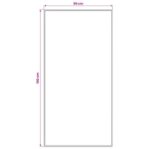 Χαλί Runner LESAKA πολύχρωμο 50 x 100 cm Διαμαντένιο βελούδο
