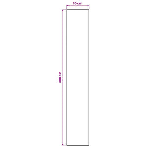 Χαλί Runner LESAKA πολύχρωμο 50 x 300 εκ Διαμαντένιο βελούδο