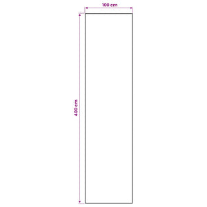 Χαλί Runner ORIZ 1150 gsm Γκρι και Μαύρο - Pakobazaar