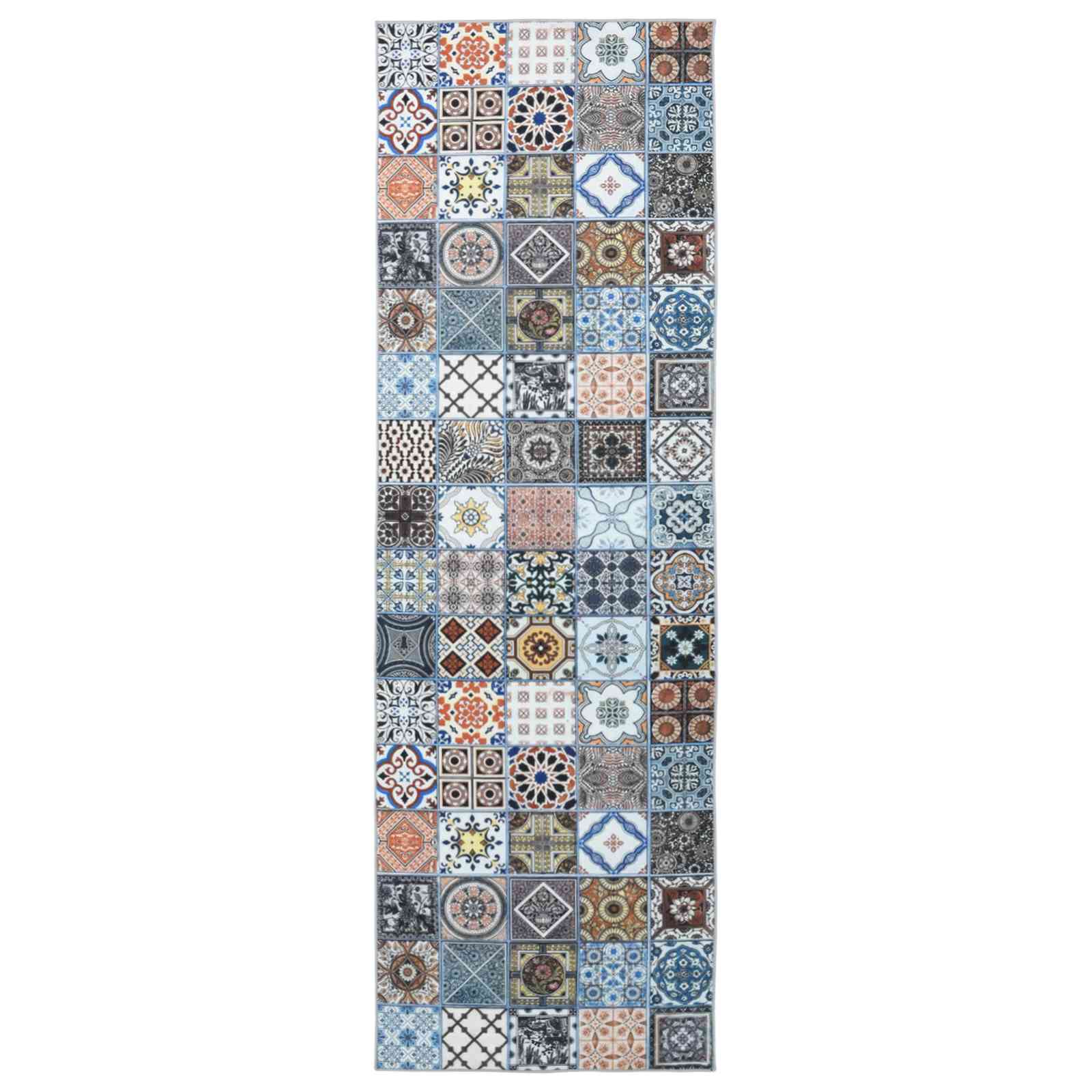 Χαλί Runner ORIZ 1150 gsm Μπλε 100% πολυεστερική χημική ίνα - Pakobazaar