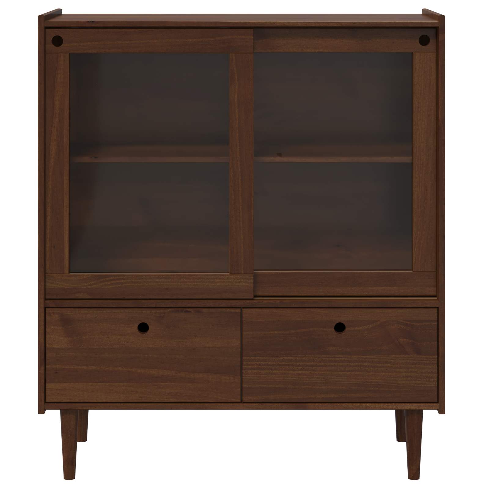 Ντουλάπι BILBAO Σκούρο καραμελί 104 x 40 x 120 cm - Pakobazaar