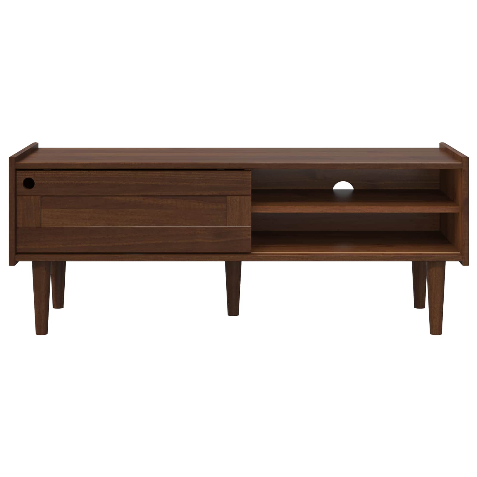 Ντουλάπι TV BILBAO 114 x 40 x 45 cm Σκούρο καραμελί