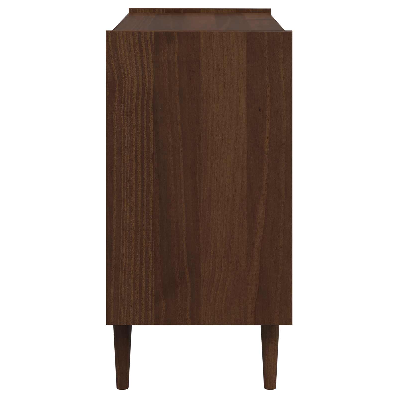 Κουτί με συρτάρια BILBAO Σκούρο καραμελί 90 x 45 x 89 cm
