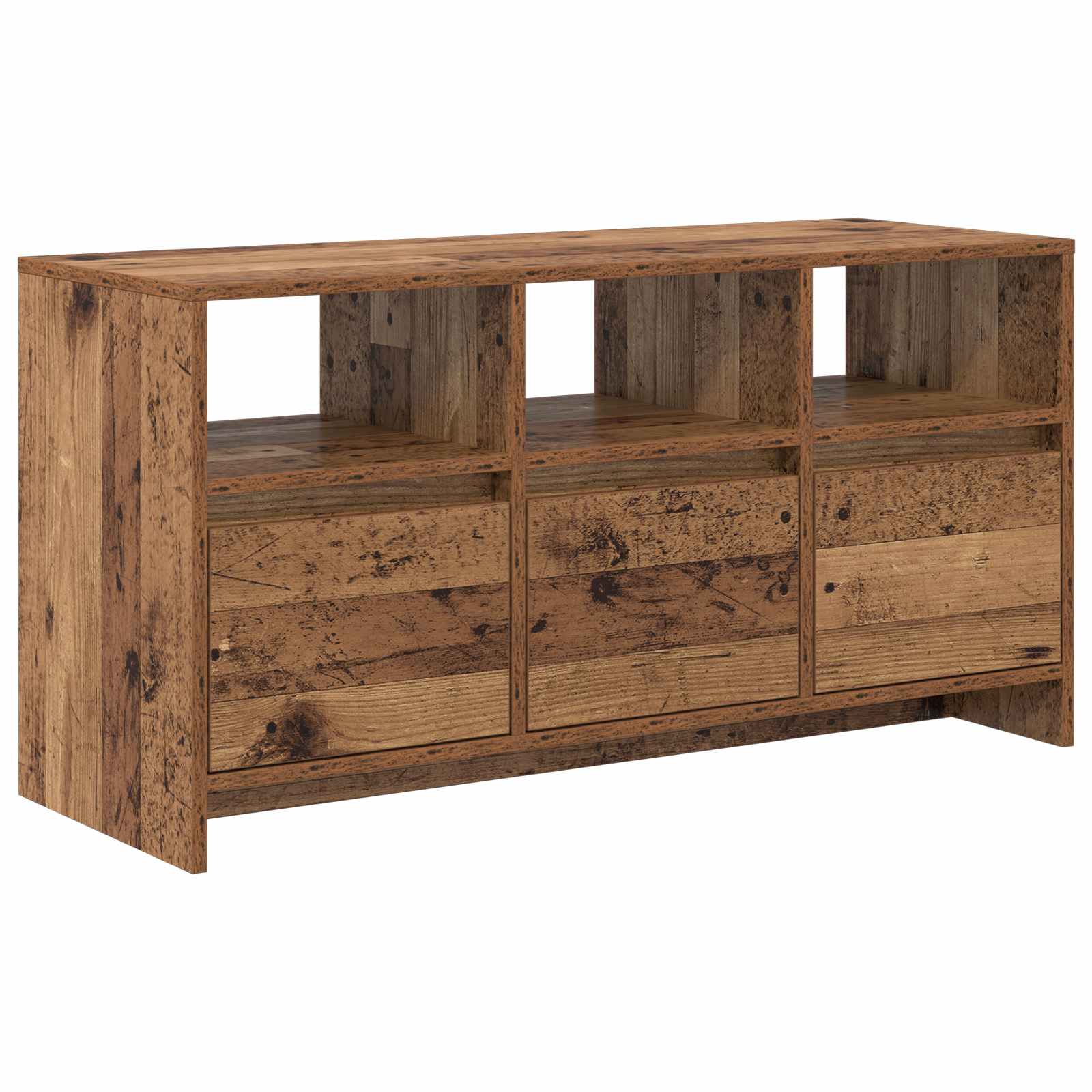 Έπιπλο τηλεόρασης 102 x 37,5 x 52,5 εκ Ξύλο δρυός - Pakobazaar