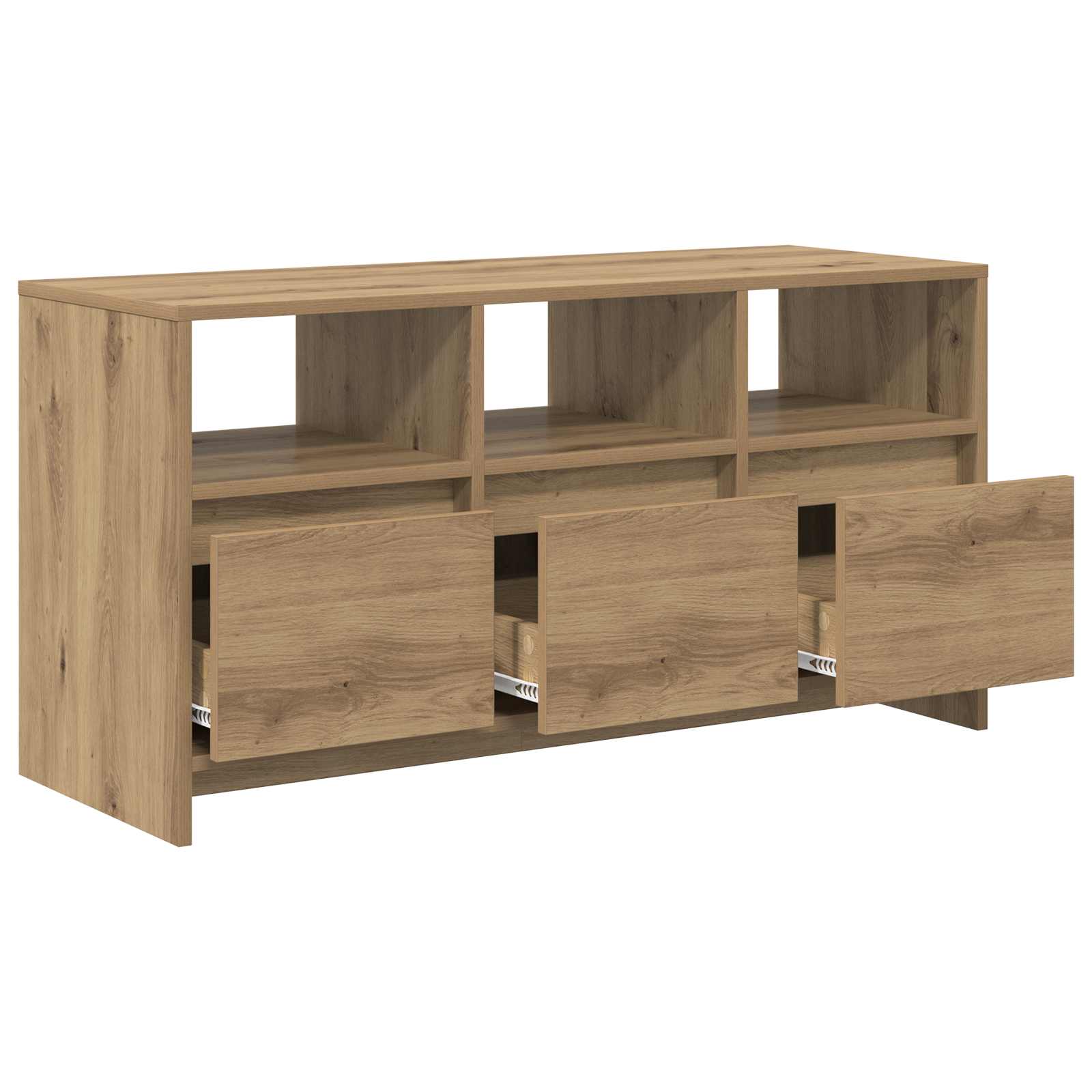 Έπιπλο τηλεόρασης 102 x 37,5 x 52,5 εκ Artisan Δρυς
