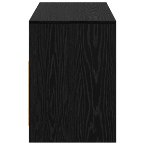 Έπιπλο τηλεόρασης 102 x 37,5 x 52,5 εκ Μαύρη Δρυς - Pakobazaar