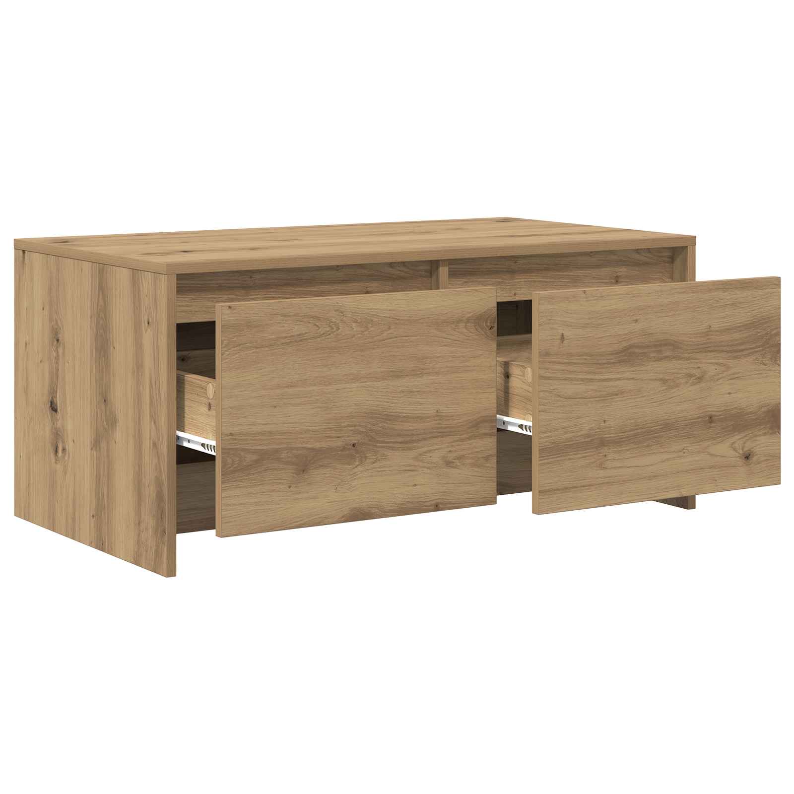 Τραπεζάκι σαλονιού Artisan Δρυς 90 x 50 x 41,5 εκ. τεχνητό ξύλο