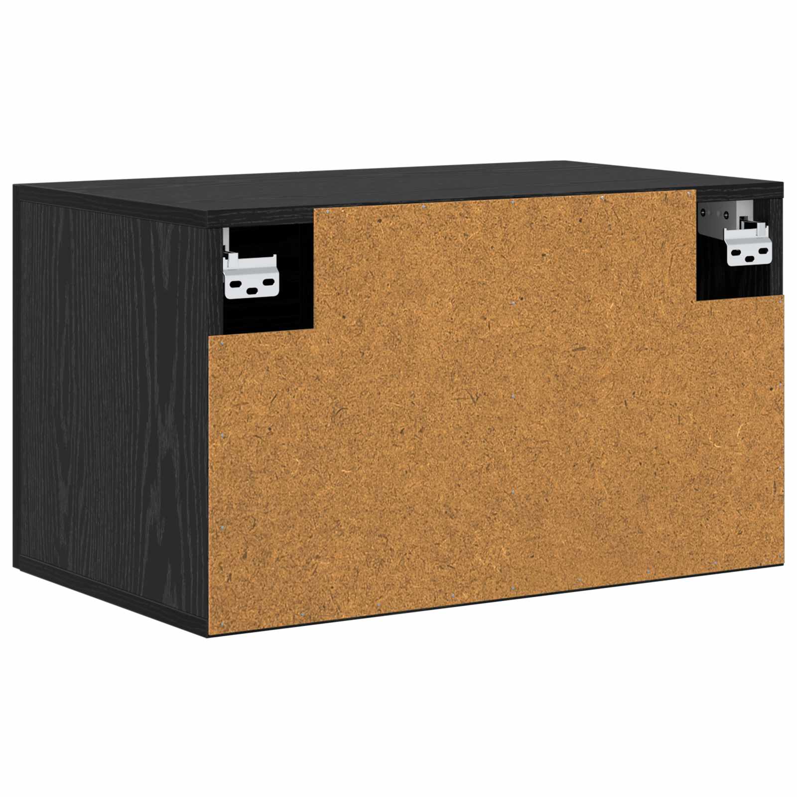 Ντουλάπα Τοίχου 60 x 36,5 x 35 cm Επεξεργασμένο Ξύλο Μαύρη Δρυς - Pakobazaar