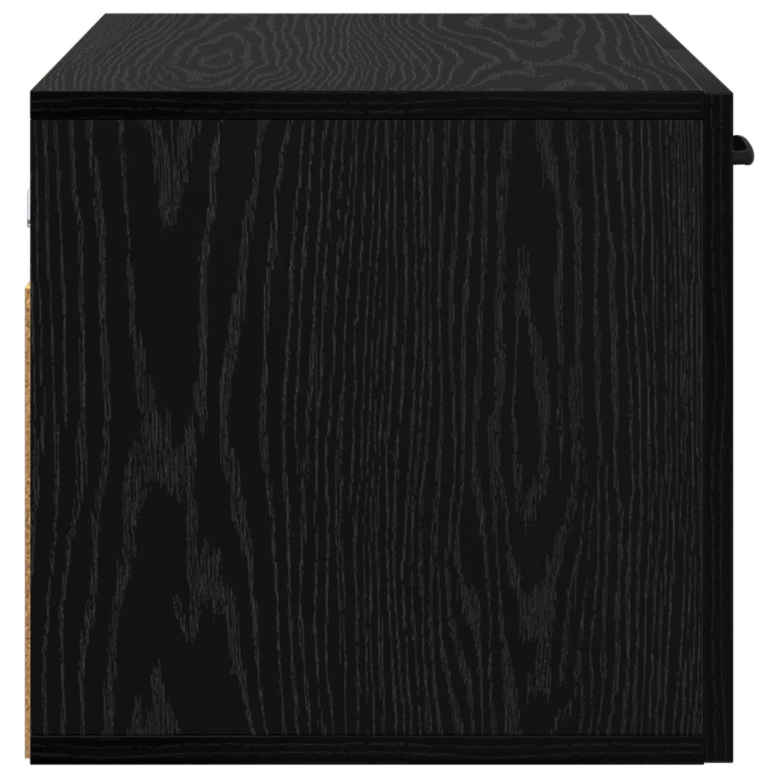 Ντουλάπα Τοίχου 60 x 36,5 x 35 cm Επεξεργασμένο Ξύλο Μαύρη Δρυς - Pakobazaar