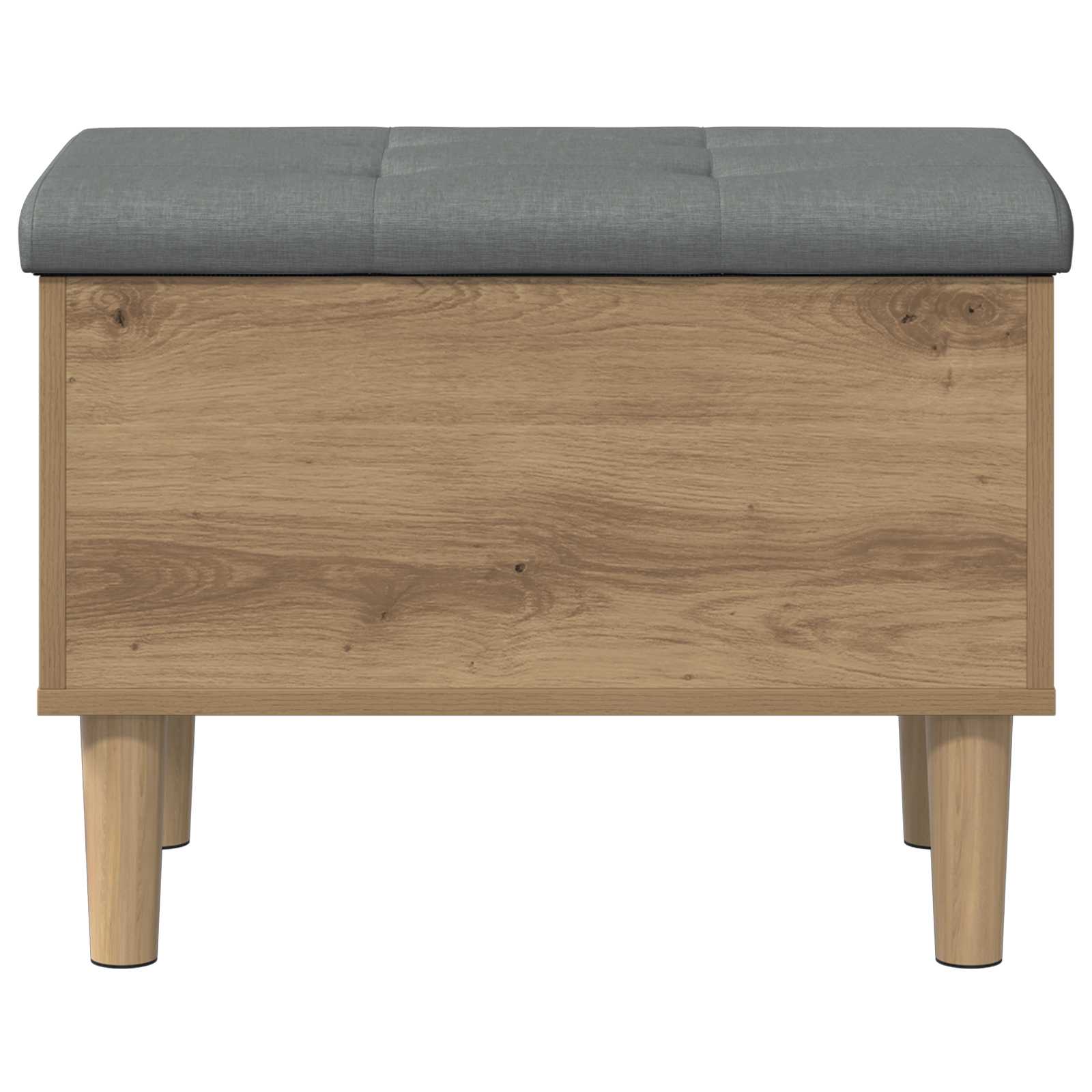 Παγκάκι αποθήκευσης με μαξιλάρι Artisan Δρυς 62 x 42 x 46 εκ