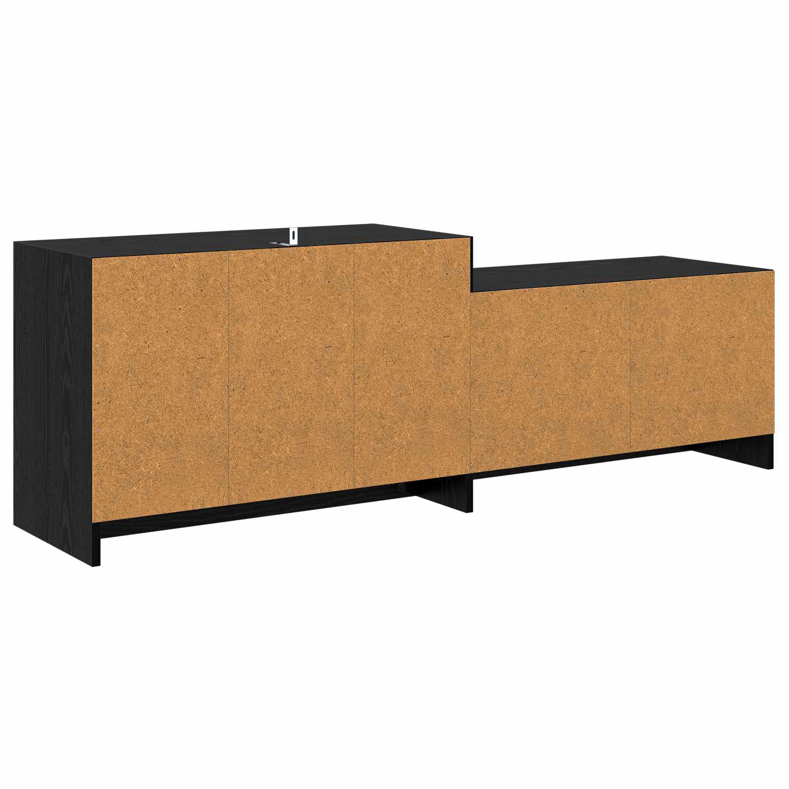 Ντουλάπι TV 147 x 35 x 50 εκ. Μαύρη Δρυς Επεξεργασμένο Ξύλο - Pakobazaar